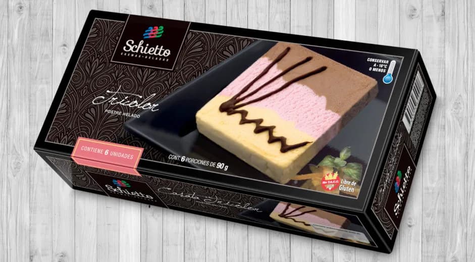 Helado Tricolor schietto